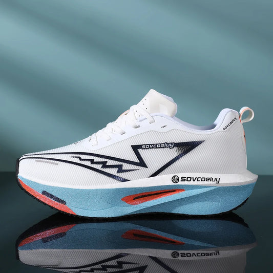 New Four-Seasons,  Versatile,  Non-Slip,  Shock-Absorbing Technology,  Carbon Plate Sports,  Casual Shoes Running , Fitness  Unisex.  Great availability except for WHITE with BLUE Sole, sizes 44 and 4.  These 2 sizes with WHI