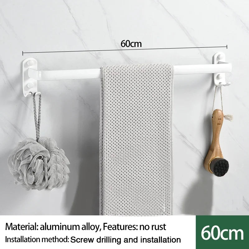 Single-layer/Double-layer/Triple-layer Towel Holder, Towel Storage,  Towel Rack  for Bathroom/Kitchen. Multi-layer Wall-mounted Towel Rack