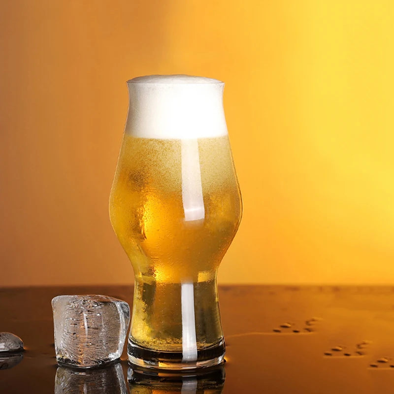 370ml/495ml Beer Glass Creative Beer Glass Luxury Cocktail Glass Large Capacity Beverage Cup Juice Cold Drink Mugs Bar Glassware