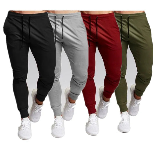 Casual Pants Men's  Slim Jogger Sweat pants.Large Size Elastic Waist Sports Casual.  Loose Fitness Clothes  for Spring