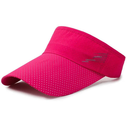 Spring and Summer All-purpose Sun Hat That Can Be Tied Up As A Ponytail. Breathable and Lightweight Sun Visor.