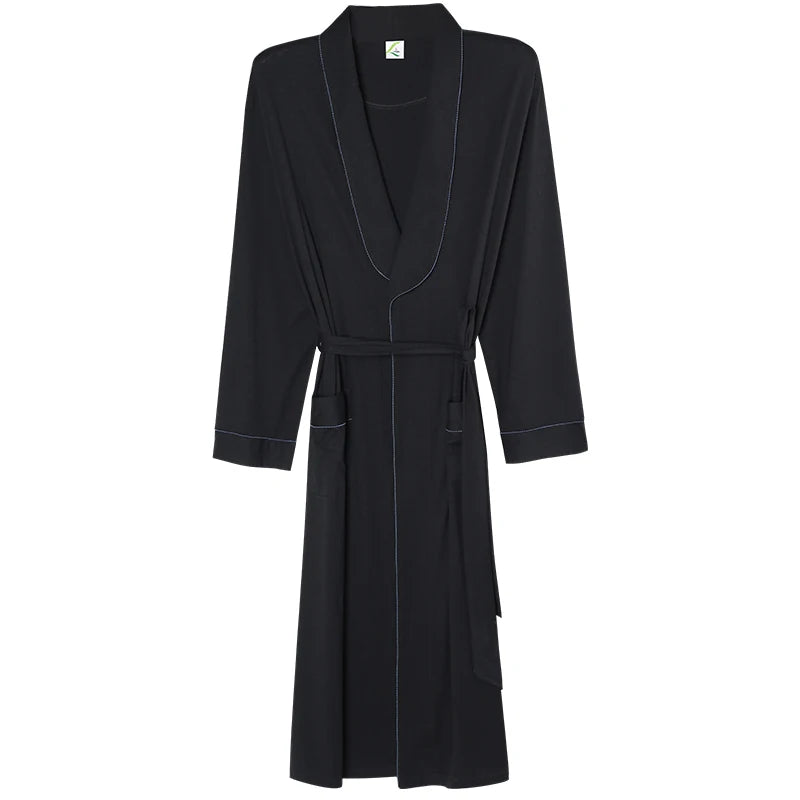 Spring/ Autumn Bathrobes,  Mens 100% Cotton sleep top,  Kimono Robes For Men.  Plaid Robes,  Long Bath Robe,   Brides Robe ,Dressing Gown