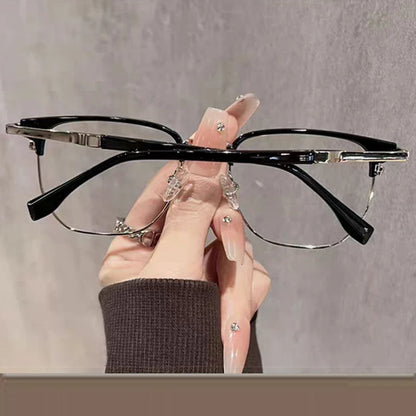 Anti -Blue Light Presbyopia Glasses Reading Glasses Men Women Eyeglasses Antifatigue Computer Eyewear +1.5 +2.0 +2.5 +3.0 +3.5.   BLACK/+4.00  is the most available choice.  Others are modestly available.  Since your RX is th