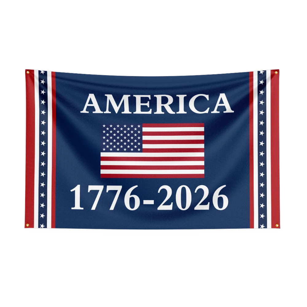 USA 250th Anniversary 1776 -2026 Semiquincentennial Flag,  Memorial DAY, Independence Day Flag, 250 Years US Birthday Outdoor Flag