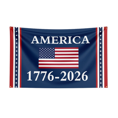 USA 250th Anniversary 1776 -2026 Semiquincentennial Flag,  Memorial DAY, Independence Day Flag, 250 Years US Birthday Outdoor Flag