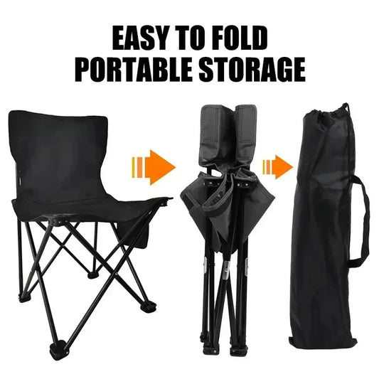 Outdoor Portable Folding Chair With Storage Bag.  Lightweight,  Comfort Camping Gear.  WHITE is all Gone .  The other 2 colors are good to go!