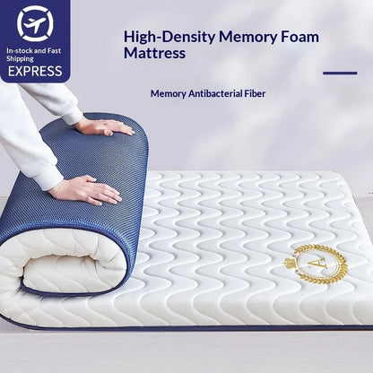 Mattress Soft Pad Household Memory Foam Mattress,  Dormitory Mattress, Single Ottoman Mattress , Sponge Mattress Bedding White