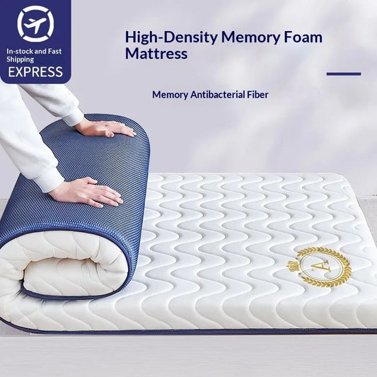 Mattress Soft Pad Household Memory Foam Mattress,  Dormitory Mattress, Single Ottoman Mattress , Sponge Mattress Bedding White