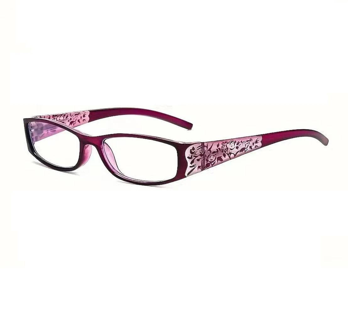 women's reading glasses fashion high-definition  with an elegant pattern.Several variations