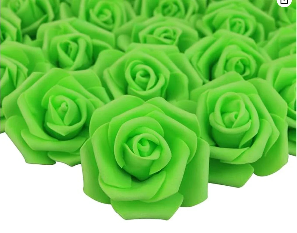 10/20/50Pcs Artificial Foam Rose Flowers,  Fake Flower for Home,  Room,  Decor for  Wedding Party, Halloween, Thanksgiving,  Christmas, Valinrtines Day