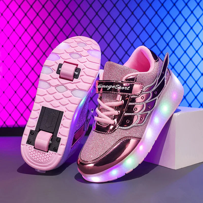 Sneakers,  Roller Shoes,  Outdoor Skates,  Dual-Use Children /Girls/ Boys/ Adult Men/ Women, Unisex Roller Skates