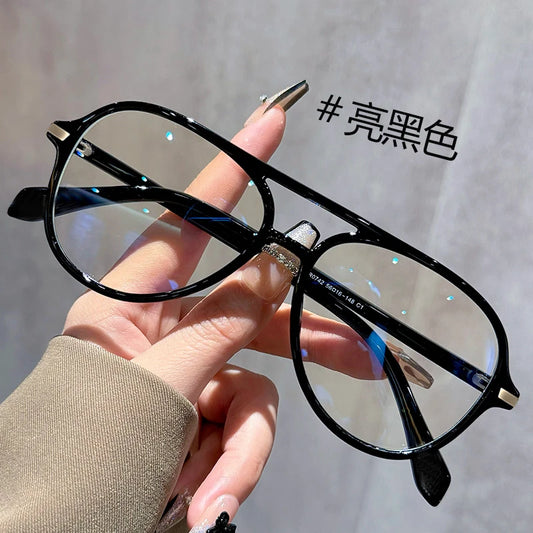 Pilot Large Frame Anti Blue Light Reading Glasses Men /Women Fashionable Light with High-Definition Youthful with High Quality Presbyopia Several color RX? Combinations are gone but the others are VERY Available.  Good, Class