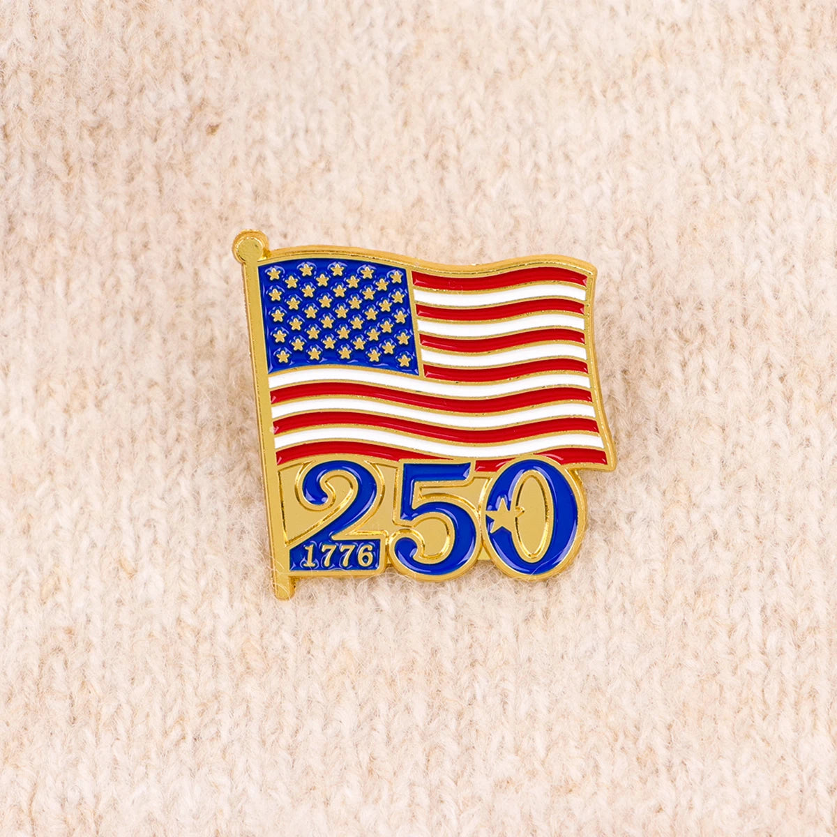 American Flag, Enamel Pin Brooch,  Lapel Pins, Badge for  Backpack,  Clothing,  Accessories Fashion Jewelry  for the 250th Anniversary Gift