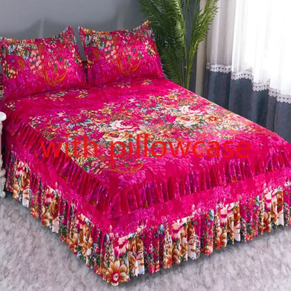 Sheet Set Household with Pillowcase Fashion Modern Water-proof Universal Skin-friendly Single Double Home Textile Bedding Luxury