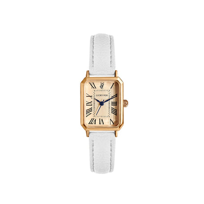 Fashion Retro Digital Dial Casual Watches Square face,  Leather Strap,  Fashionable Clock Quartz Wristwatch for Women Gift,