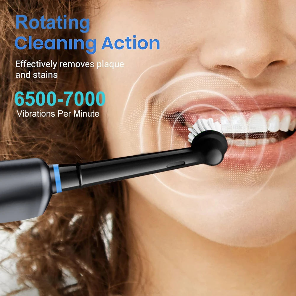 Electric Toothbrush with Rotar Motion, Rechargeable Electric Toothbrush for Adults,  Rotating Electric Toothbrushes with 8 Soft Brush Heads