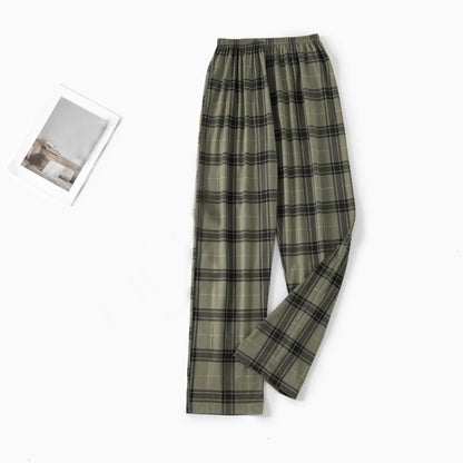 Men's Pajama Pants for Spring and Autum.  Single-Piece Long Pants.  Men's Casual Homewear