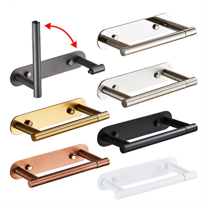 304 stainless steel toilet paper holder.  Can be non punched, screw punched, rotatable toilet paper holder, wall toilet roll paper