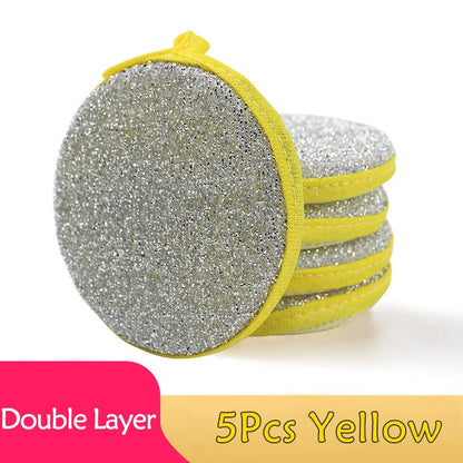 5/10/20Pcs Double Side Dishwashing Sponge and Dish Washing Brush.  Pan,  Pot, Dish Washing  Sponges for Household Cleaning.