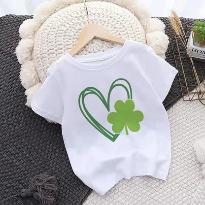 Mr Lucky Charm Print Kids T-shirt,  Children .  St. Patricks Day Shirt Boy/ Girl Clothes,  St. Patricks Day Toddlers  Outfits
