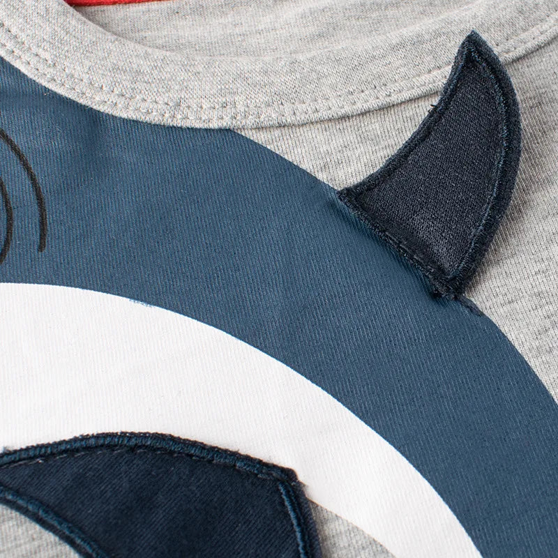 Children Short Sleeve T-shirts Version,  Kids Clothing,  Boy Baby Cotton Tees, 2-9 Years, Summer  Tops
