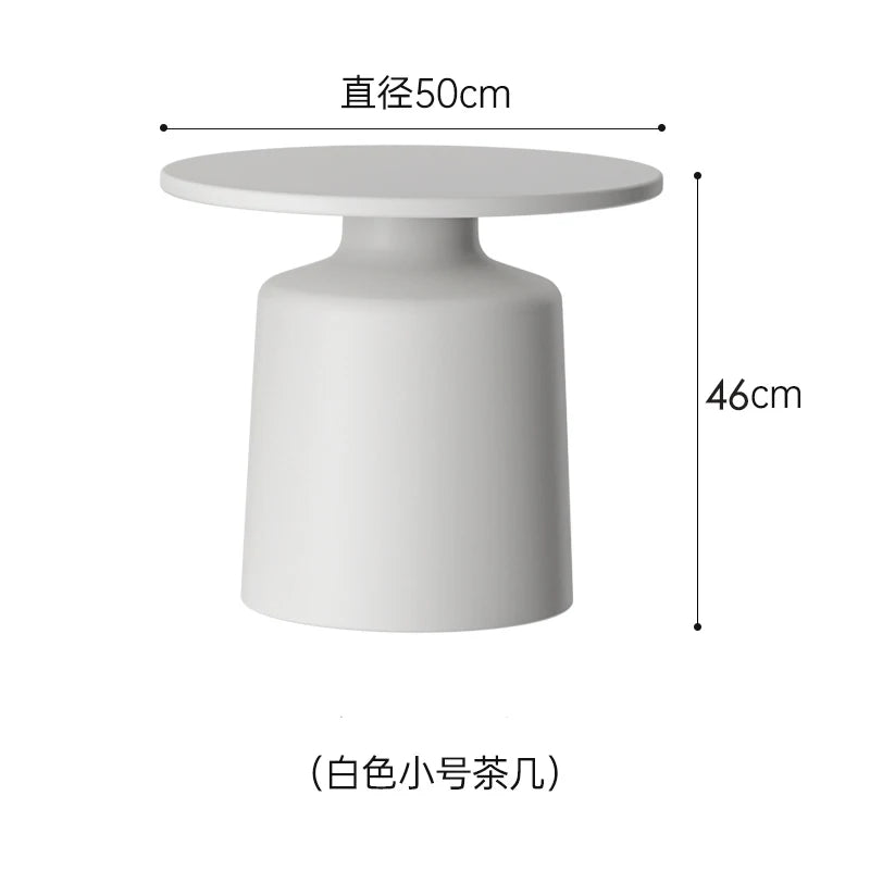 Luxury Simple Coffee Table Nordic Vintage Premium Aesthetic Side Table Creative Storage Table, Living Room Furniture