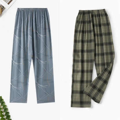 Mens Pajama Pants for Autumn and Winter, Spring & Fall. Can Be Worn Outside or  at Home