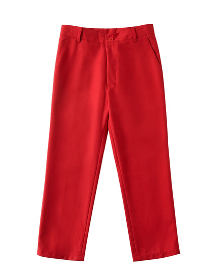 Tween Boys Back To School Season Black Long Pants, Boys Youth School Uniforms. Lots of Color/size combinations to pick from.