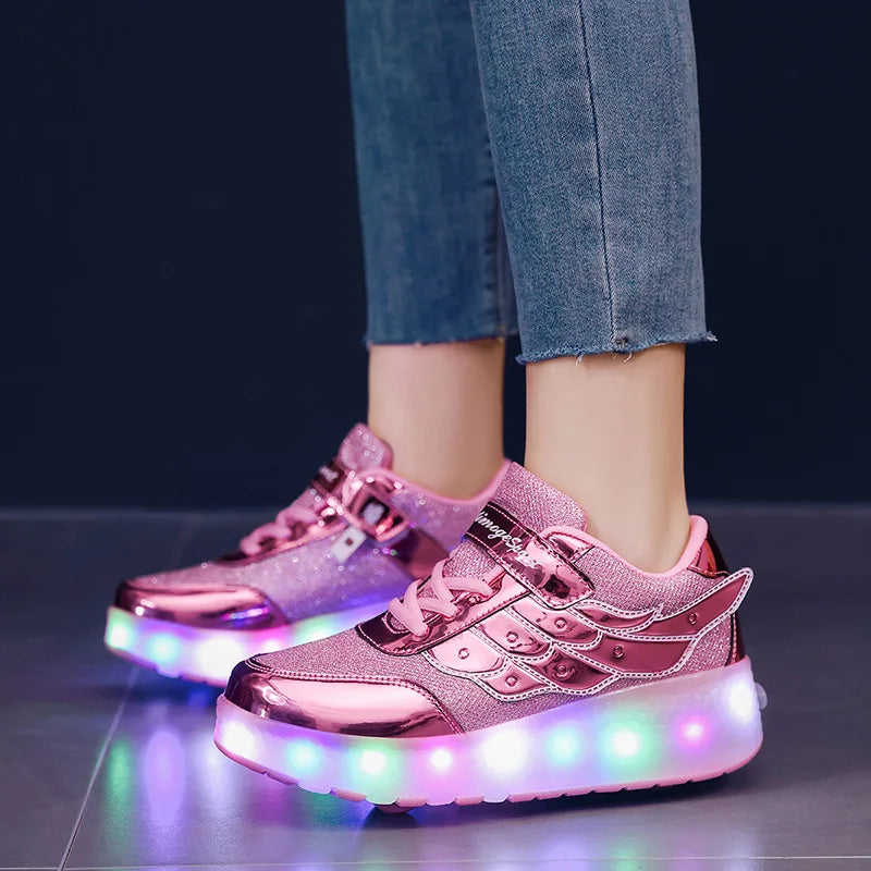 Sneakers,  Roller Shoes,  Outdoor Skates,  Dual-Use Children /Girls/ Boys/ Adult Men/ Women, Unisex Roller Skates