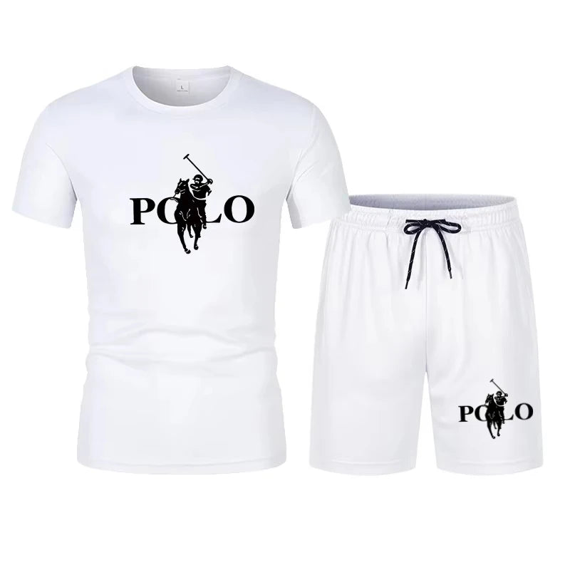 2026 Summer Fashion Trend, Leisure Sports Set,  Mesh,  High Street Men's Set,  T-shirt and shorts.  Well-stocked with several solid color choices for MIX and MATCH.