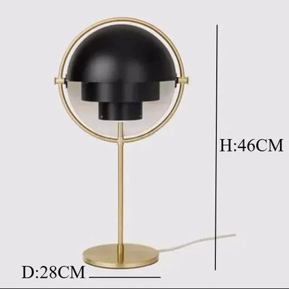 Modern Gubi Floor Lamps For Living Room, Home Decor Designer with Black Gold Metal Standing Lights