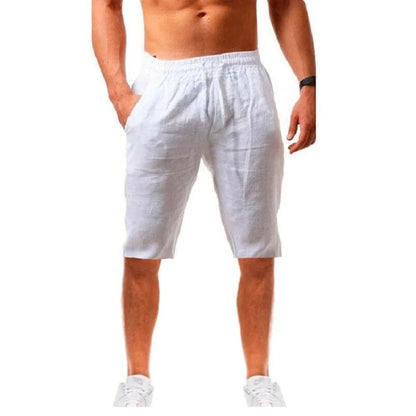 Men's Cotton /Linen Shorts / Pants.  Summer,  Breathable,  Solid Color Linen Trousers. Fitness Streetwear S-3XL. Great Gift for Fathers Day this year!!!