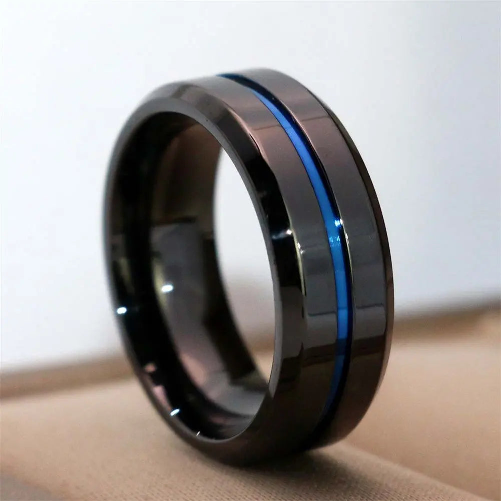 Fashion Couple Rings Men's CZ Stainless Steel Ring, Womens  Heart Cut Crystal Rhinestones Ring Set Wedding  Annniversary, Engagement Jewelry