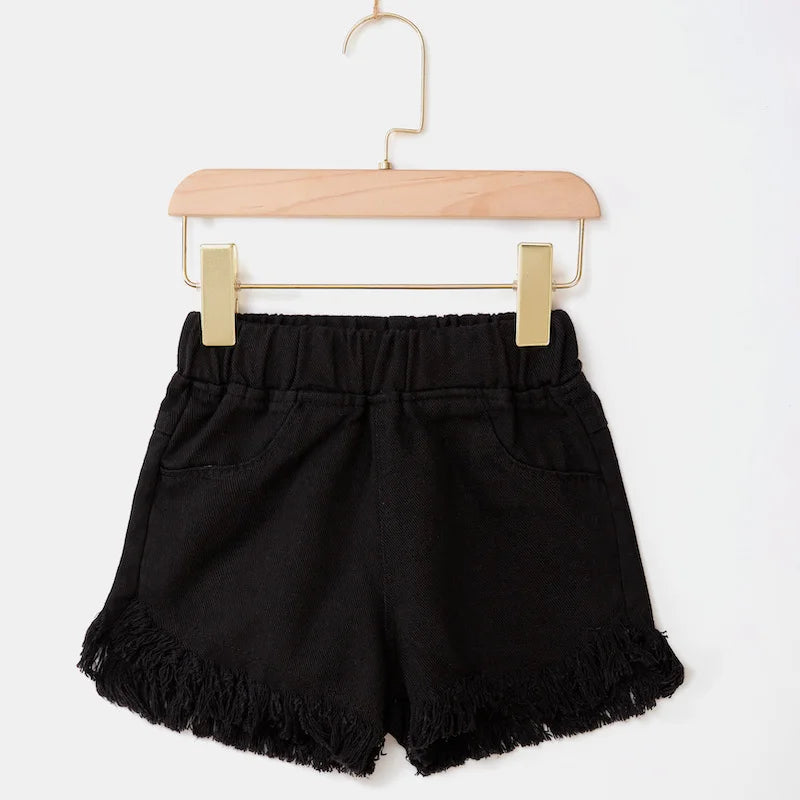 Baby Girls Summer Denim Clothing/ Shorts, Pants, Jeans, Clothes  for Girls.   Casual Short Trousers /Infant Bottoms