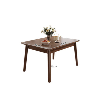 Solid Wood Dining Table,  Modern Rectangular Kitchen Table for Home Office /Dining Room /Small Space, Multiple Sizes Minimalist Style