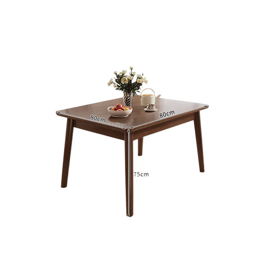 Solid Wood Dining Table,  Modern Rectangular Kitchen Table for Home Office /Dining Room /Small Space, Multiple Sizes Minimalist Style