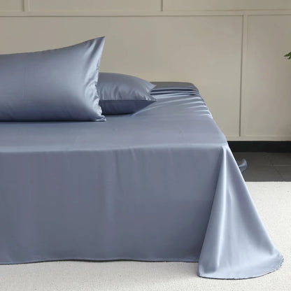100% Mulberry Silk 4/6pcs Bed Sheet Set, Luxury Silk Fitted Sheet Flat Sheet Pillowcase, Washable Soft