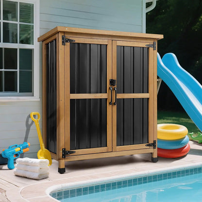 Outdoor Storage Shed, Garden Storage Cabinet