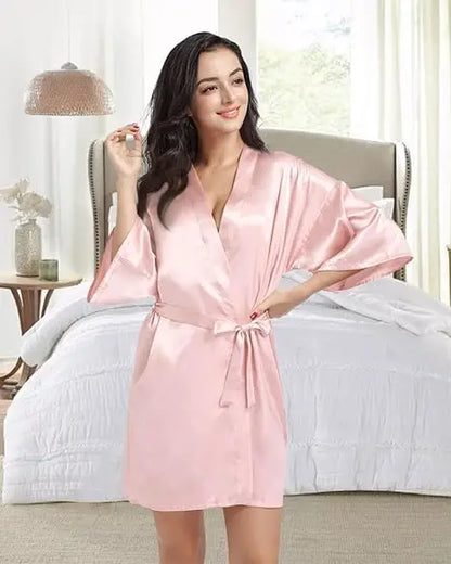 Satin Kimono Robe Bathrobe  for Women ,Bridesmaid Robes, Sexy Robe,  Satin Robe, Ladies Dressing Gowns. PERFECT MOTHERS DAY Gift!!!
