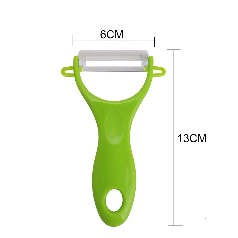 Ceramic Peeler  in 4 Colors.   Vegetable and Fruit,  Potato, Carrot, Cucumber, Etc.