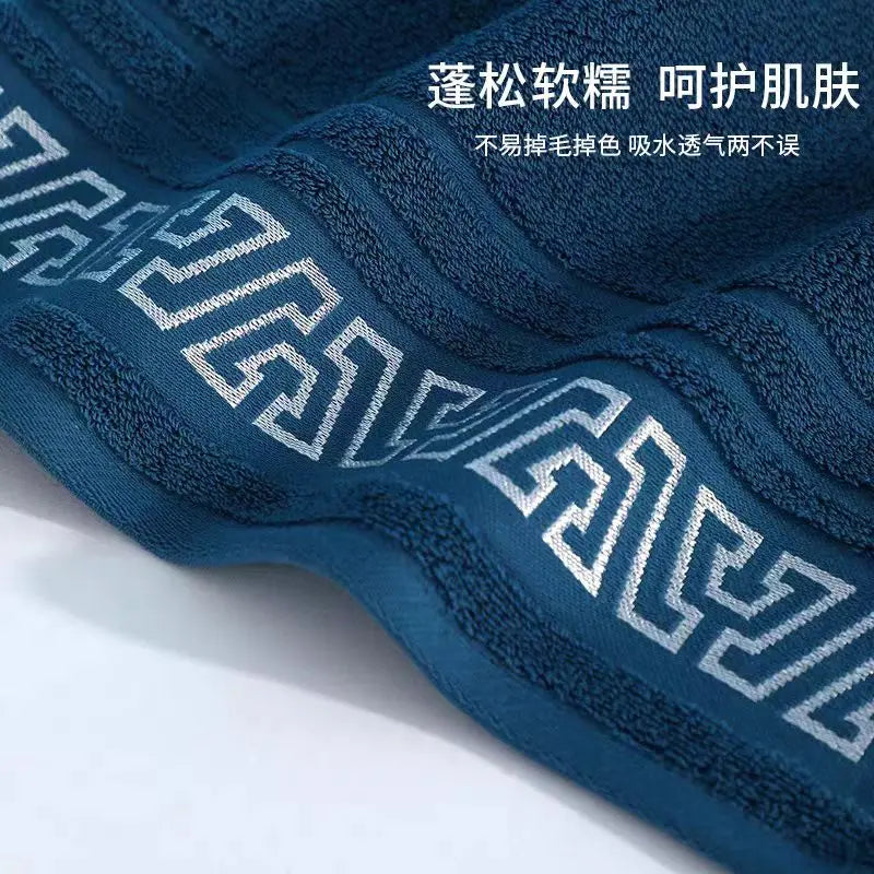 380g new pure cotton thick bath towel 70*140 soft , absorbent and no shedding color