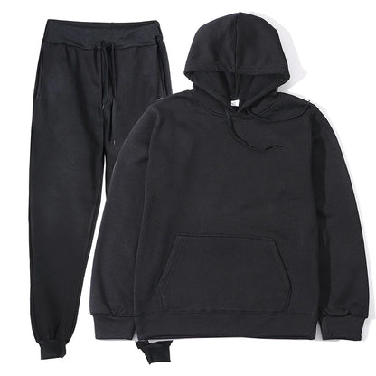 Men's Sports Sweat Suit  Fashion Tracksuit,  Womens  Hoodies + Pants,  Two Pieces Sets for  Running, Casual Sweatshirts Sweatpants Men's Clothing