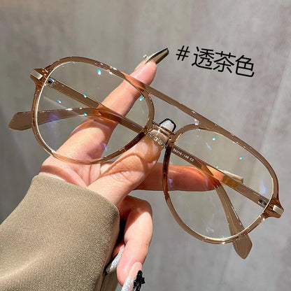 Pilot Large Frame Anti Blue Light Reading Glasses Men /Women Fashionable Light with High-Definition Youthful with High Quality Presbyopia Several color RX? Combinations are gone but the others are VERY Available.  Good, Class