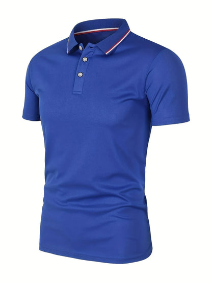 Sale on Men's Summer Casua, l Breathable, .Comfortable Polo Shirt.  Solid Colors, High Quality Short Sleeve Shirt