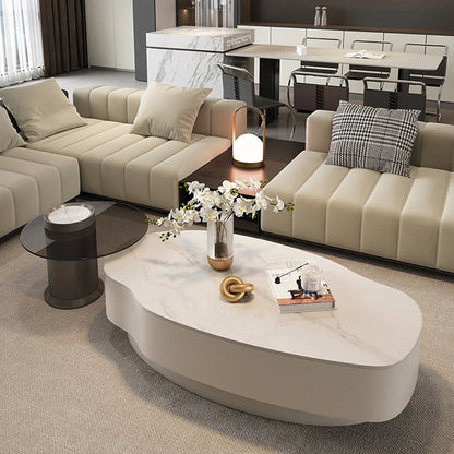Standing Minimalist Side Table, Luxury Nordic,  Space Saving Coffee Table,  Salon Furniture