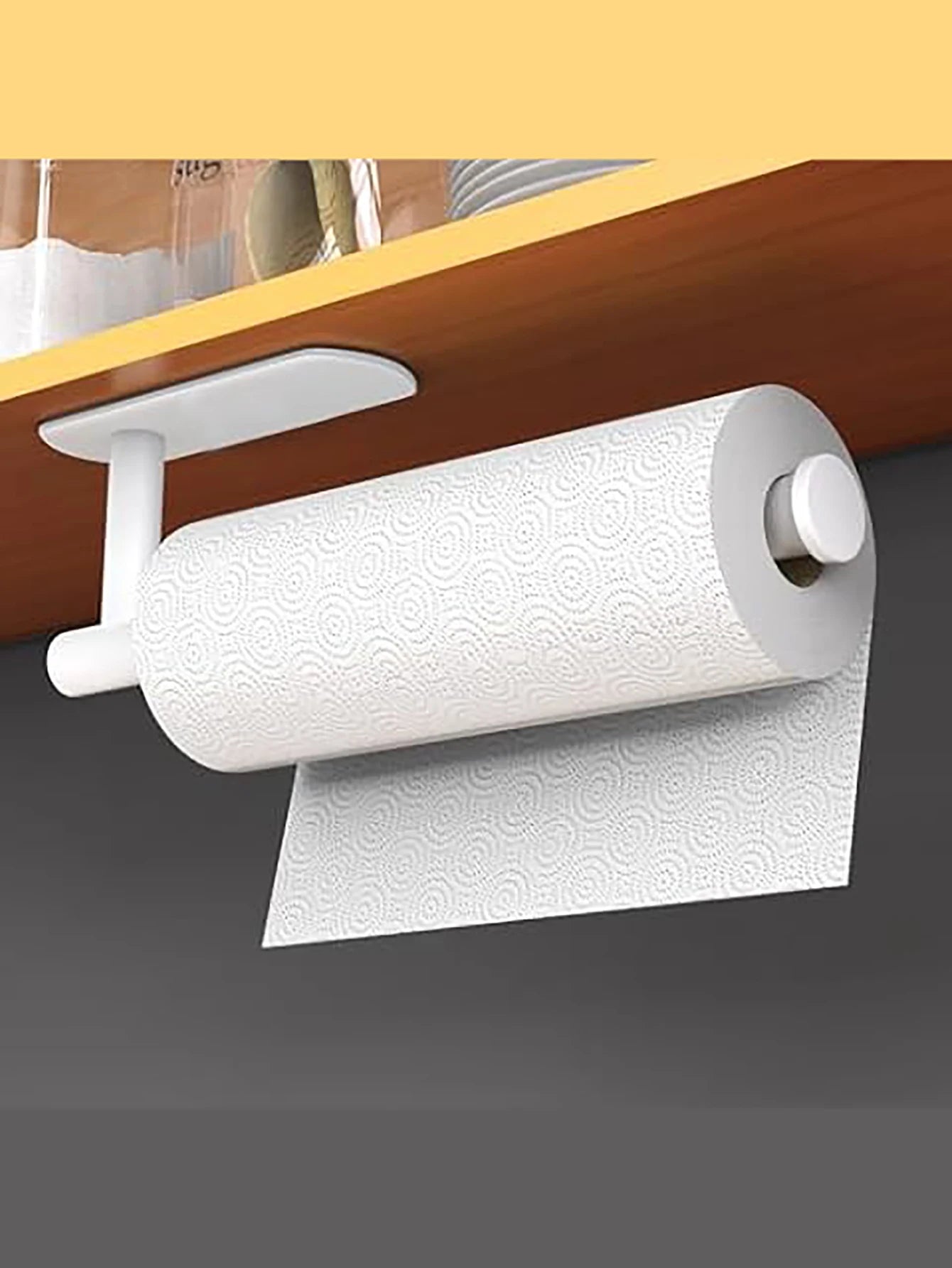 Kitchen Paper Towel Holder,  Adhesive Tissue Hanger,  Toilet Roll Paper Dispenser,  Cabinet Storage Napkin Rack, Bathroom Accessories
