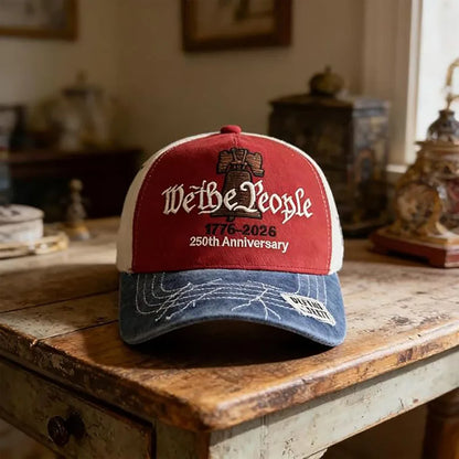 Embroidered Baseball Caps For Patriotic USA 250th Anniversary Hat 1776-2026 Male  or Female Adult Gift