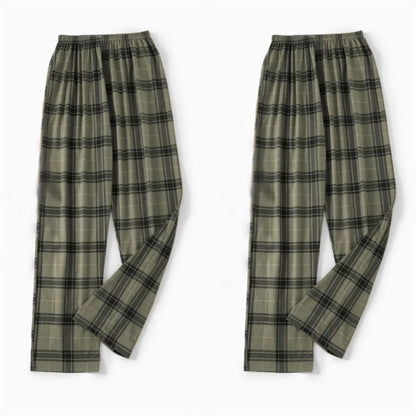 Men's Pajama Pants, Summer Trousers, Home Trousers, Thin Spring and Autumn,  Loose Plus Sizes.   Can Be Worn Outside.