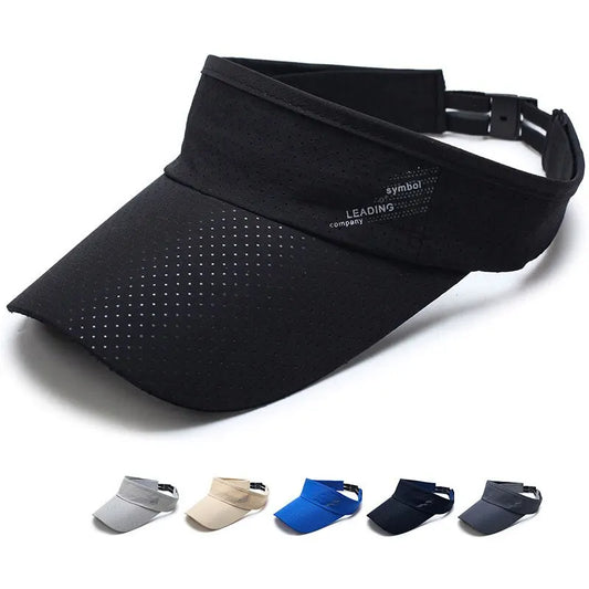 Spring and Summer All-purpose Sun Hat That Can Be Tied Up As A Ponytail. Breathable and Lightweight Sun Visor.