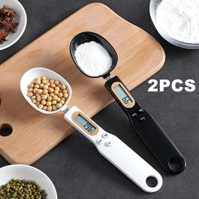 Mini Spoon Scales,  Digital Kitchen Scale,  Electronic LCD Food Scale to  0.1-500g Cooking Flour, Milk, Coffee, Powder Weight Measuring Spoons